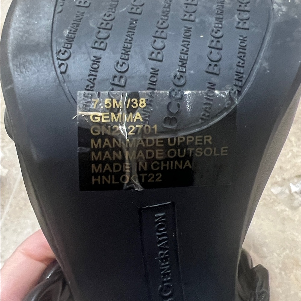 Bcbgeneration Black Braided Platform Sandals - image 6